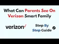 What Can Parents See On Verizon Smart Family