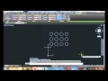 AutoCAD I 12-13 Rectangular Array Count and Spacing Options
