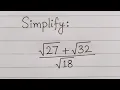 Only 10 Can Simplify This Radical Expression