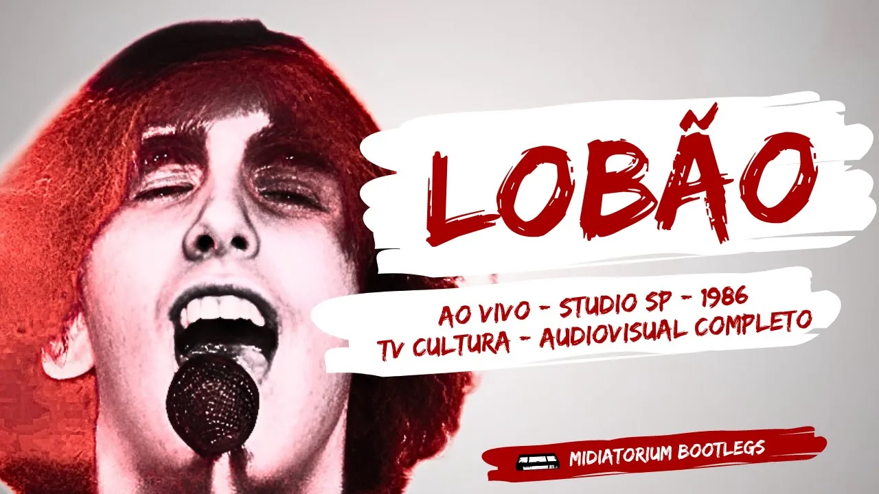 Lobão | ao vivo | Studio SP | 1986 | audiovisual completo