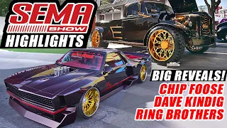 SEMA 2025 HIGHLIGHTS Chip Foose Dave Kindig Crazy Builds Reveals Worlds Biggest Car Show 