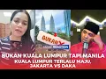 Lagu Jakarta tak sebanding lagi dengan Kuala lumpur ❓... What's... 