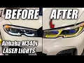 Installing Alibaba LASER LIGHTS On a BMW M340i