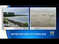 Water Returns To Tampa Bay After Hurricane Ian