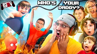 Download WHO'S YOUR DADDY  Save the Little Dumb Things! (FGTeeV 6 Player Challenge) MP3