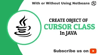 Lect 1 13 - Cursor class in Java Change Cursor when hovering mouse on object