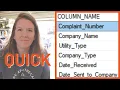 SQL Server How to Get Column Names FAST