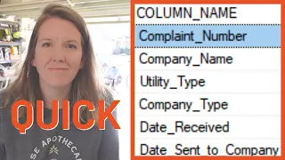 SQL Server How to Get Column Names FAST