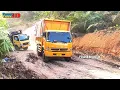 Download Lagu Amukan Besi ‼️ Perjuangan Epik Truk Tambang Hadapi Tanjakan Extreme, Fuso Fighter Jadi Idola Baru