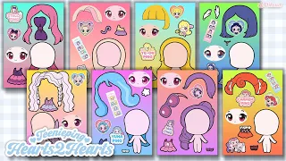 teenieping x hearts2hearts sticker book x asmr