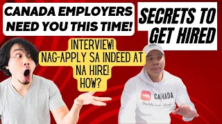 NAG-APPLY SA INDEED FOR CANADA NA HIRE Outside Canada Applicants How To Apply a Job