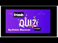 Friends Quiz Game project in C-Language by Oshin Bhawsar TIH