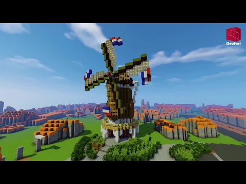 Minecraft server video for GeoCraft