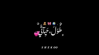 لو عشت احلف طول حياتي كلها مش هقدر اوصف بحبك قد ايه      يا بنت الايه    تامر حسني   شاشة سوداء    دندنها