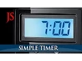 JAVASCRIPT Simple timer function