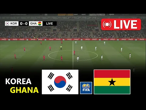 Video Thumbnail: South Korea vs Ghana | International Friendly Football Match 2025 | PES 21 Simulation Gameplay