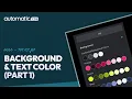 ACSS 101 07 P1 Background Text Color Traditional Approach