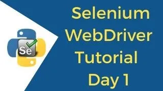 Basic Tutorial For Selenium WebDriver Day 1