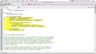 5 20 Part 2 Random Number Guessing Game - Python