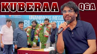 kuberaa success media q u0026a nagarjuna dhanush rashmika mandanna g16 media