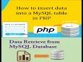 class-14 PHP Data Insert and Retrieve from Database Real Project Tutorial