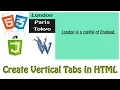 Vertical tabs in html using css Vertical Tabs Responsive Bootstrap By Amazing Techno Tutorials