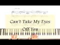 Download Lagu Can't Take My Eyes Off You - Easy New Age Style /Jazz ballad/ Solo piano arrangement