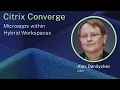 Microapps within Hybrid Workspaces