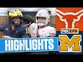 Download Lagu No. 3 Texas Longhorns vs. No. 10 Michigan Wolverines Highlights | FOX College Football