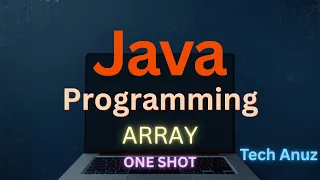 Java Arrays Introduction Array ONE SHOT THEORY exam Java in Hindi