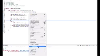 Java Tutorial Exceptions - The try-catch Block