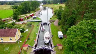 Locking Up a 7 Lock STAIRCASE – Ep. 220 RAN Sailing