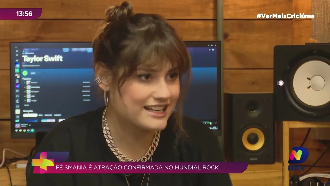 Fê Smania, do Sul do estado, é atração confirmada no Mundial Rock 2023