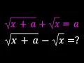 Evaluating a Radical Expression in Three Ways