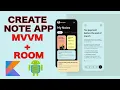 How to Build a Modern Notes App in Android Using VM Room Full Kotlin Tutorial for Beginners