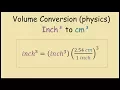 How to Convert from Cubic Inches to Cubic Centimeters