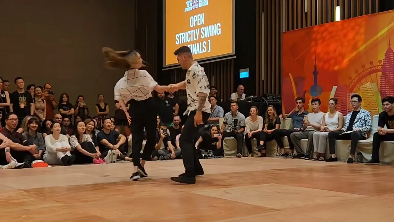 "Thinking Out Loud" Zachary Skinner & Selina Her - Open Strictly Swing 4th place Asia Open 2023