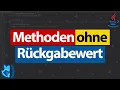Methoden OHNE Ruckgabewert in Java Java Tutorial Deutsch Teil 16 Coding Fox