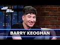 Barry Keoghan Reacts to a Saltburn Tattoo and Reveals Why Colin Farrell Hated Living with Him