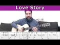 Download Lagu Fingerstyle Tutorial: Love Story (Andy Williams) - Guitar Lesson w/ TAB
