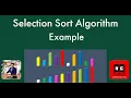 Selection Sort Algorithm Selection Sort Example Data Structure PART 8 8