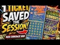 ONE TICKET SAVED THE SESSION HUGE PA LOTTERY SCRATCH-OFF COMEBACK