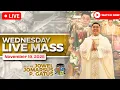 WEDNESDAY FILIPINO LIVE MASS TODAY II NOVEMBER 19, 2025 II FR. JOWEL JOMARSUS GATUS