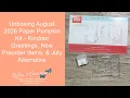 Unboxing August 2026 Paper Pumpkin Kit - Kindred Greetings New Preorder Items July Alternative