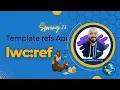Template refs API in Spring 23 Lightning Web Component Salesforce LWC Stack