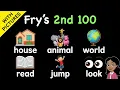 Learn Fry s 2nd 100 Sight Words With Brain-Mapping Visual Cues