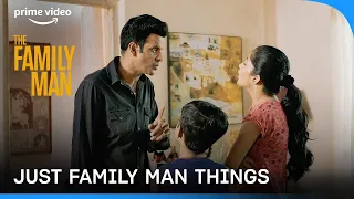 srikant vs the kids the family man srikant dhriti atharv prime video