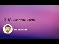 If-else statement in java