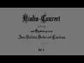 Bach: Violin Concerto No. 1 in A minor, BWV 1041