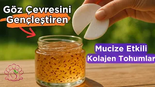 Bu Tohumlar Kolajen Desteğiyle Göz Çevresini Gençleştiriyor